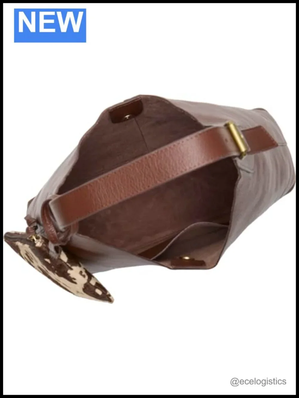 Lucky Brand Anny Large Hobo Bag 100% Leather Shoulder Bag